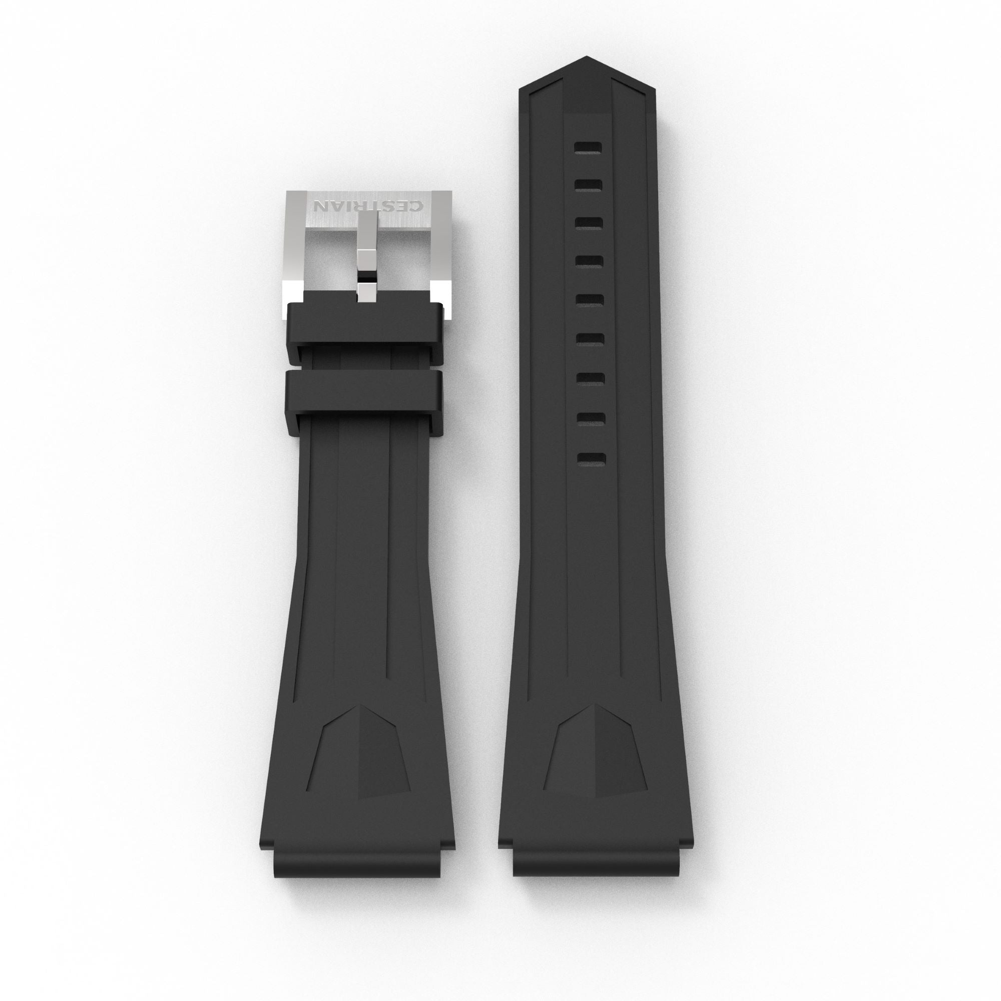 Cestrian Dive Series Silicone Strap 22mm