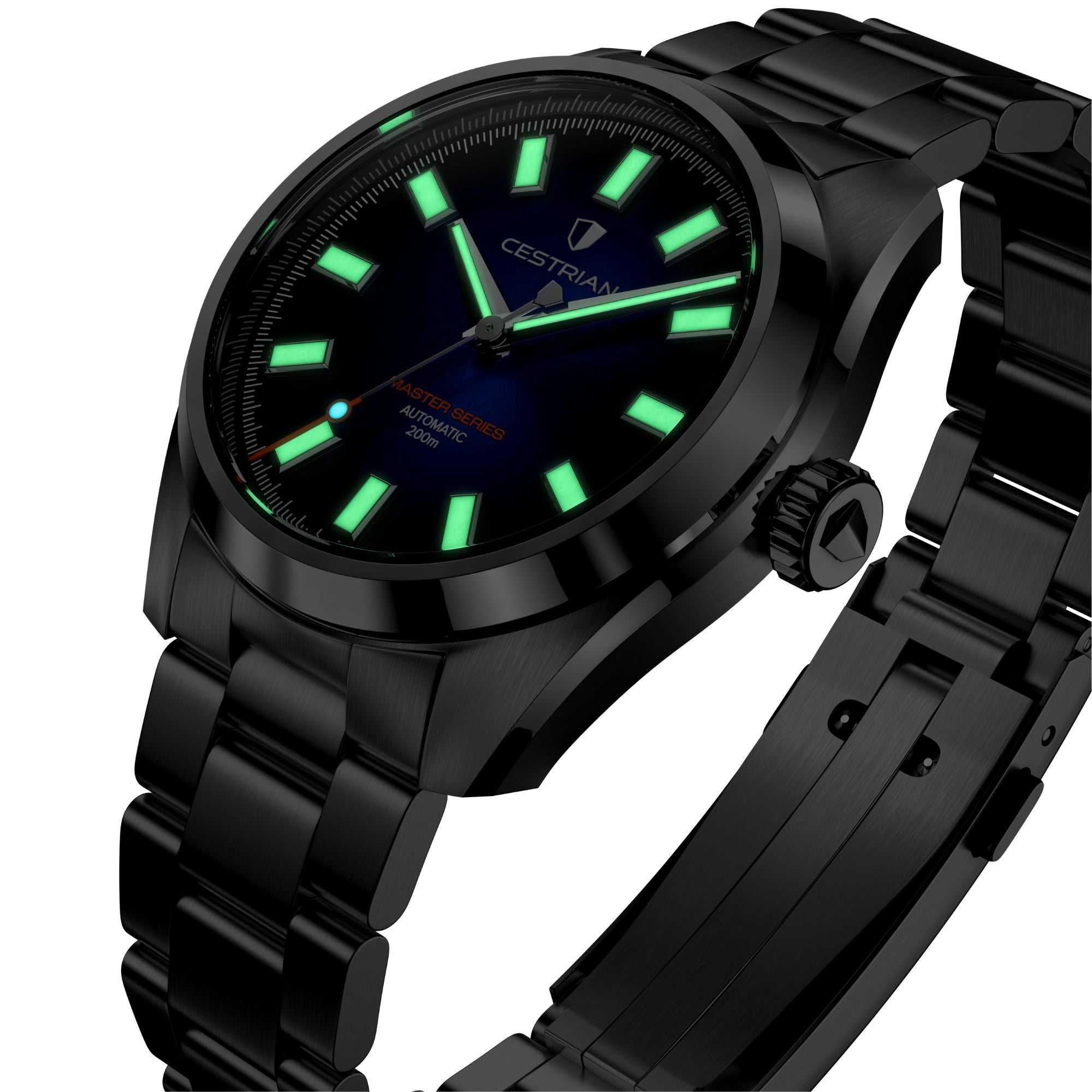 Cestrian Master Series V3 Silver Dial Steel Bracelet Automatic Men's Watch